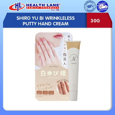 SHIRO YU BI WRINKLELESS PUTTY HAND KRIM 30G